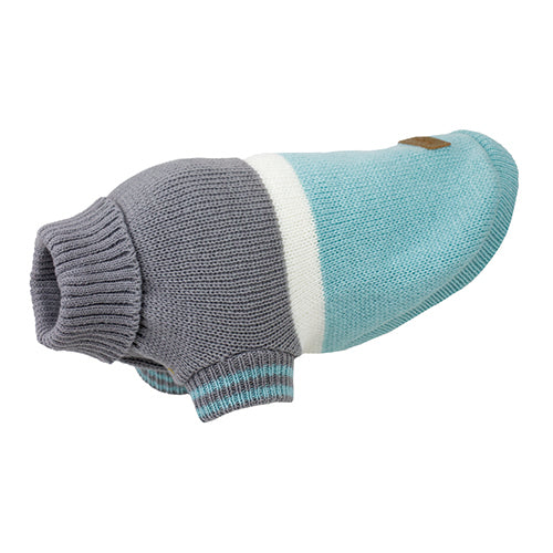 NEOPOLITAN KNIT JUMPER BLUE 80CM