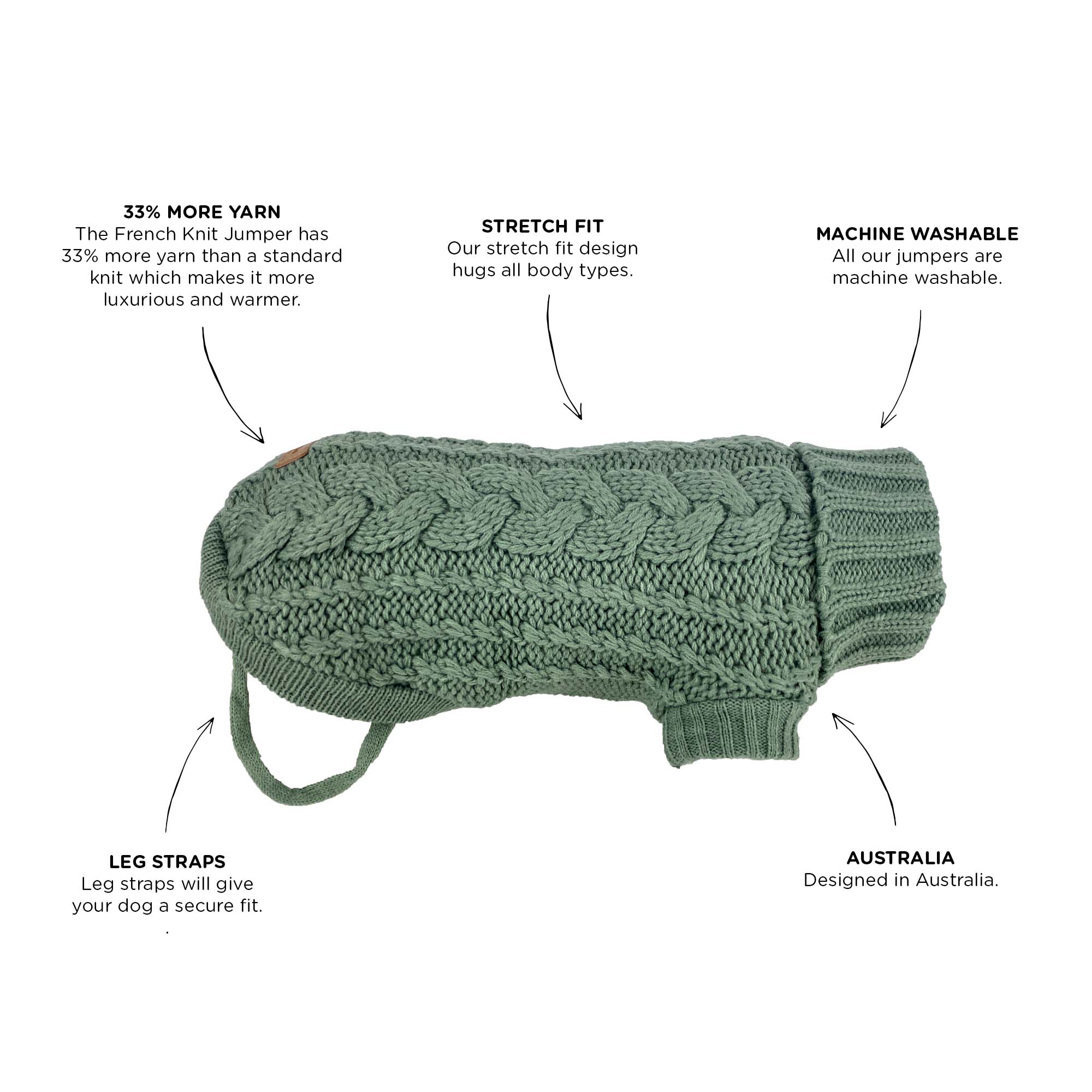 FRENCH KNIT JUMPER