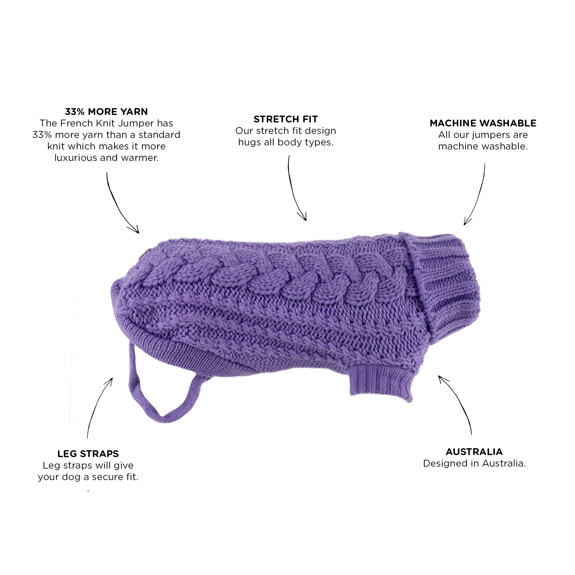 FRENCH KNIT JUMPER
