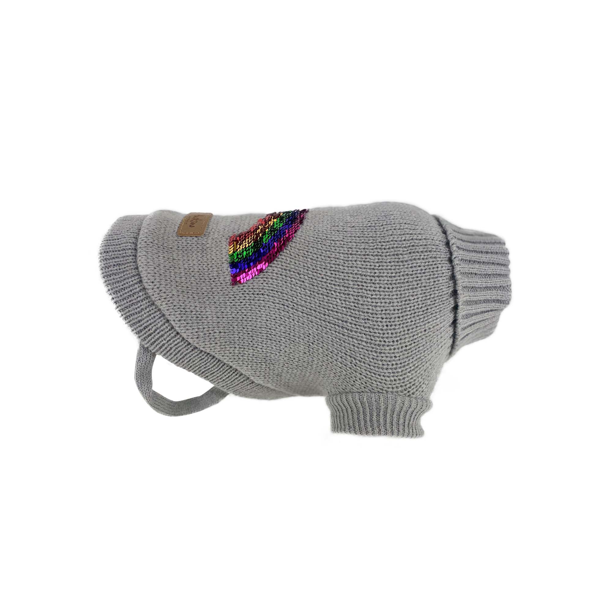 RAINBOW JUMPER GREY