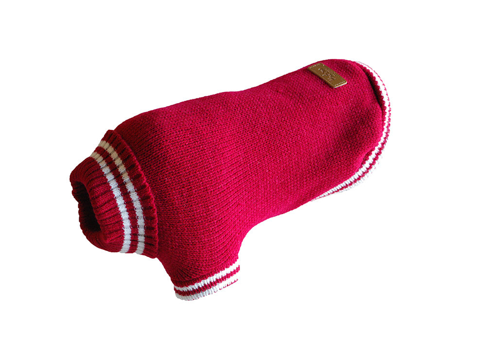 THREDBO KNIT JUMPER CHERRY 67CM