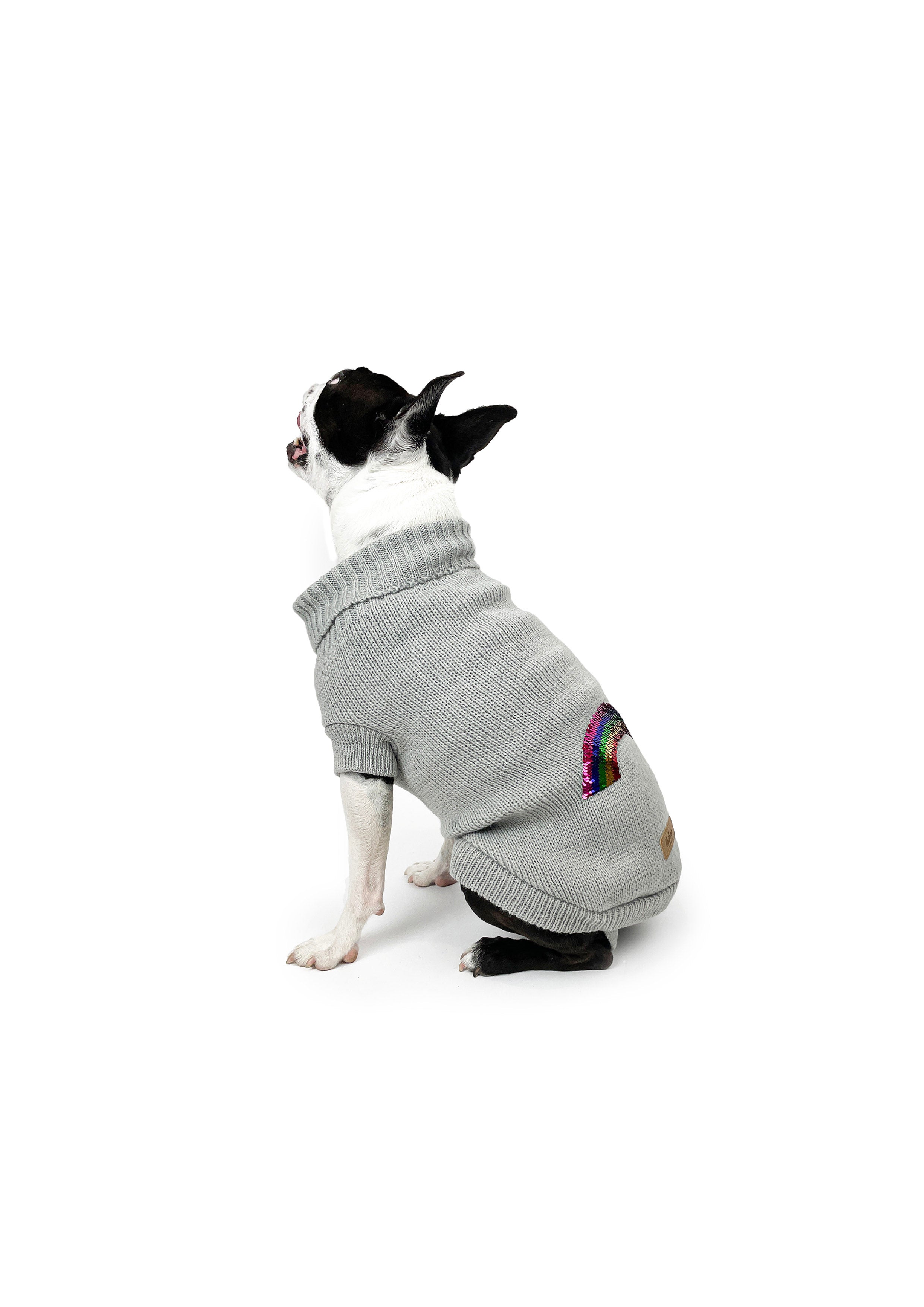 RAINBOW JUMPER GREY