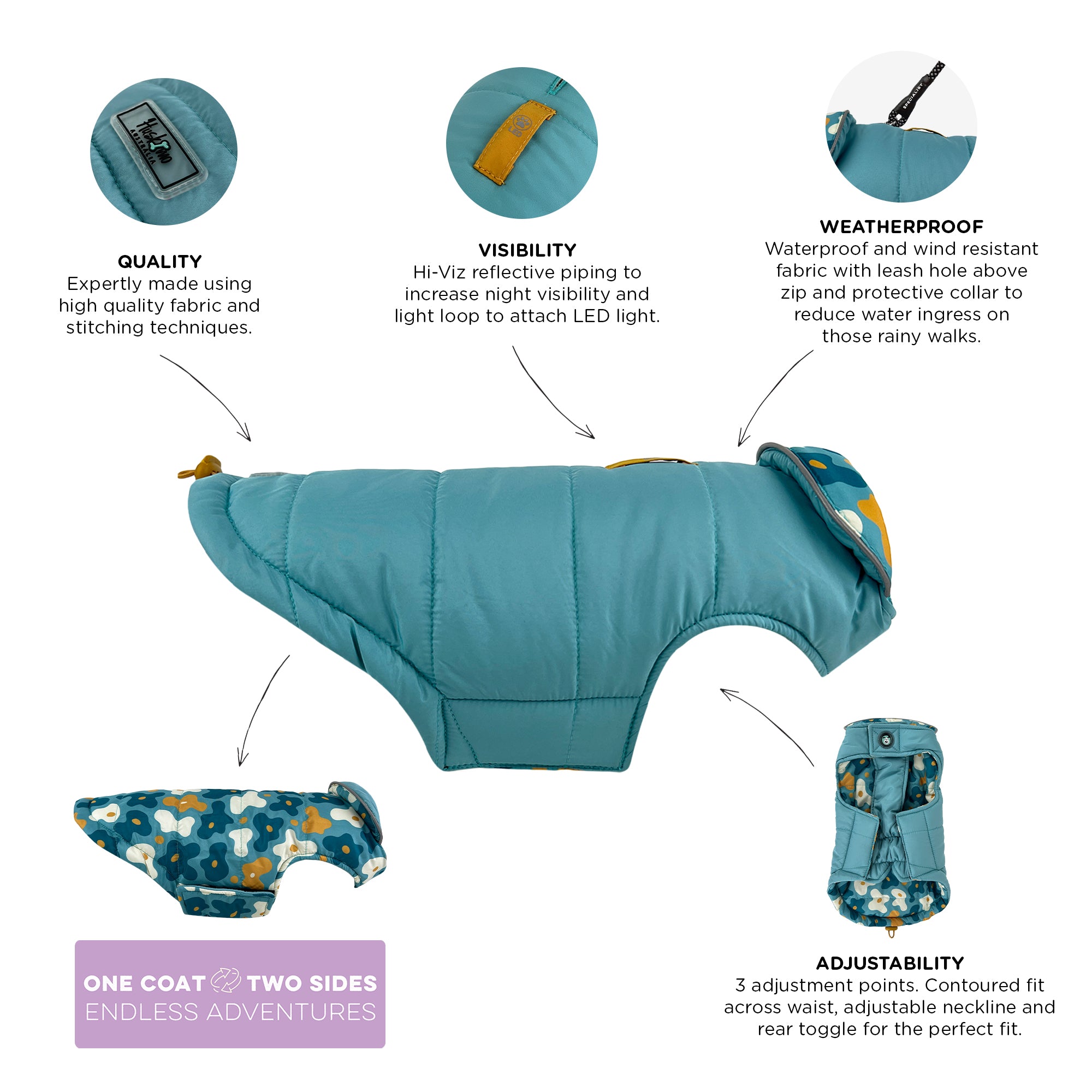 REVERSIBLE COAT