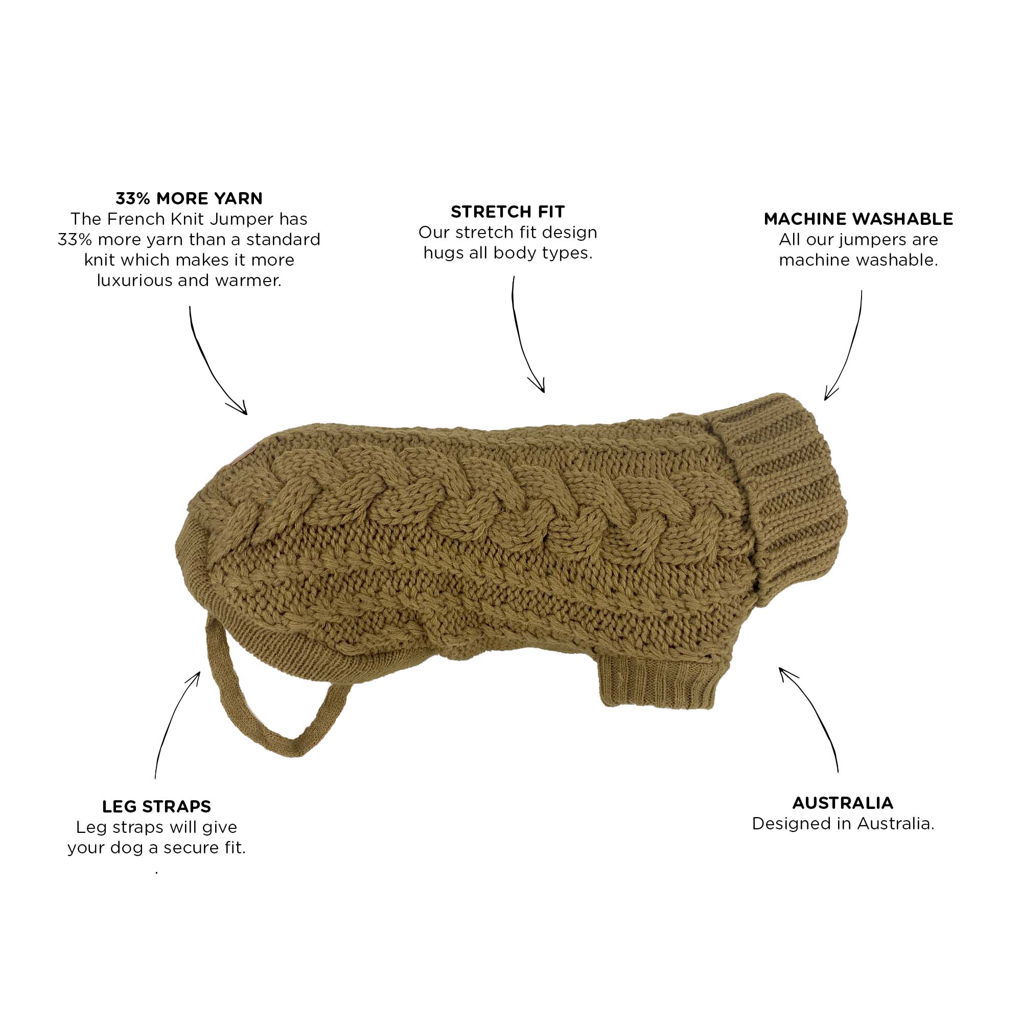 FRENCH KNIT JUMPER