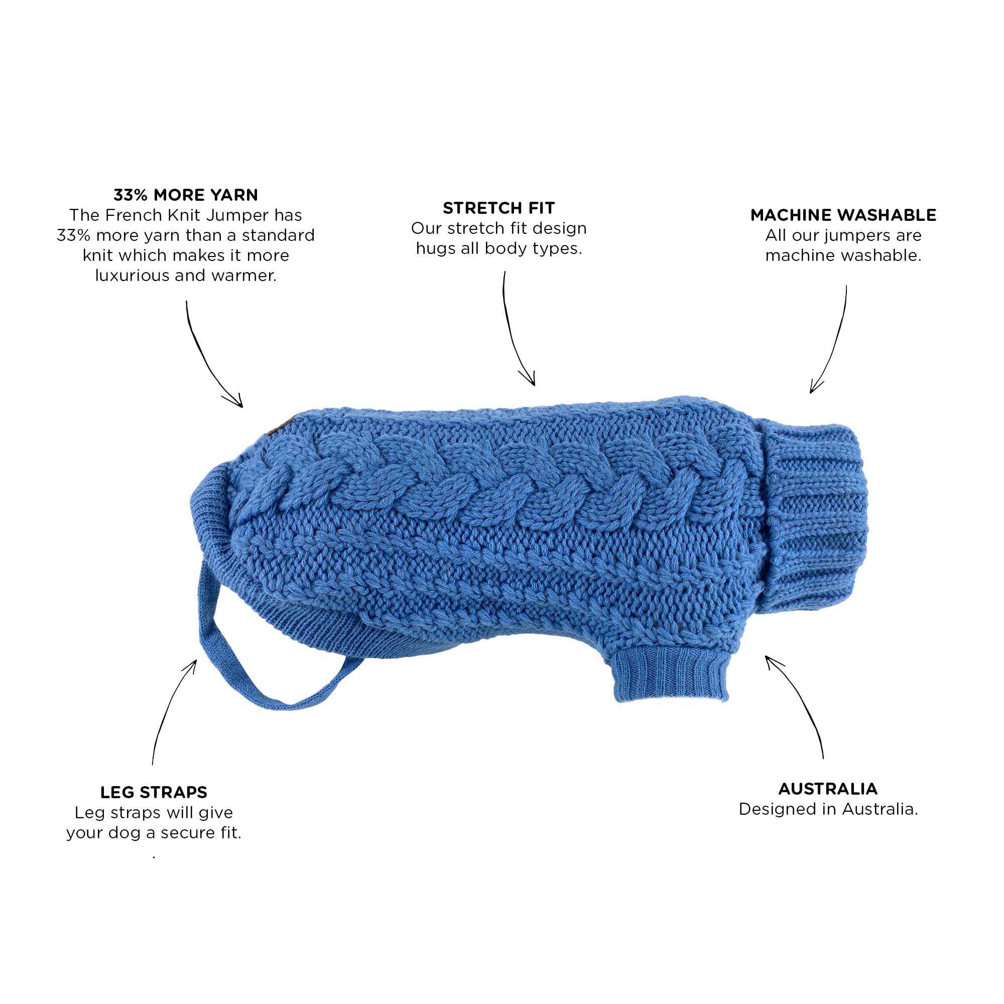 FRENCH KNIT JUMPER