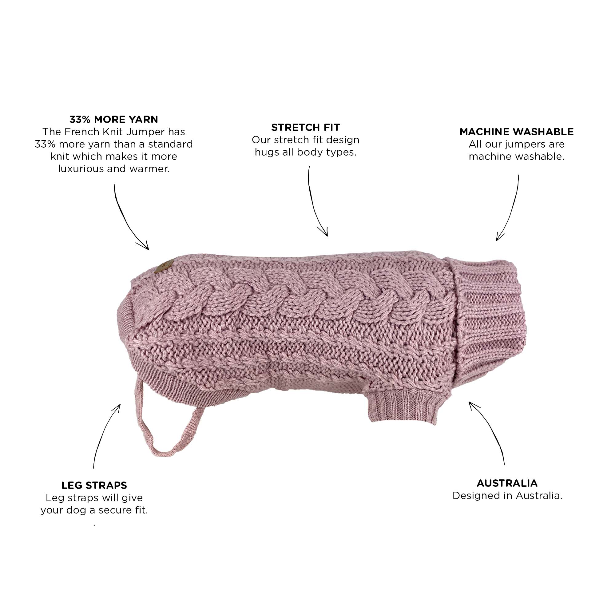 FRENCH KNIT JUMPER